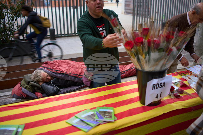 APTOPIX Spain Saint Jordi