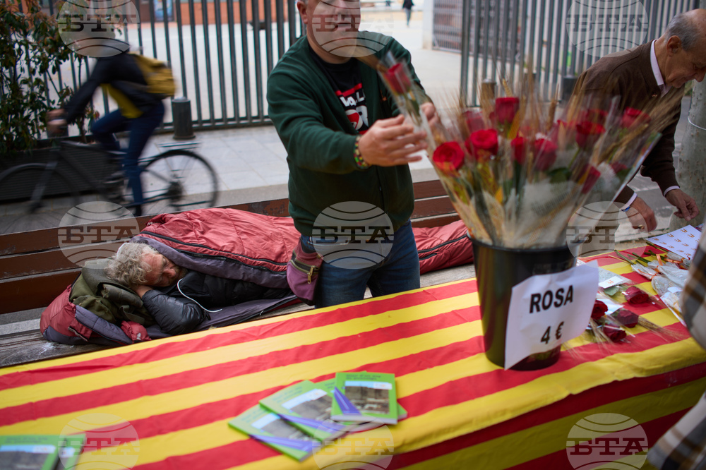APTOPIX Spain Saint Jordi