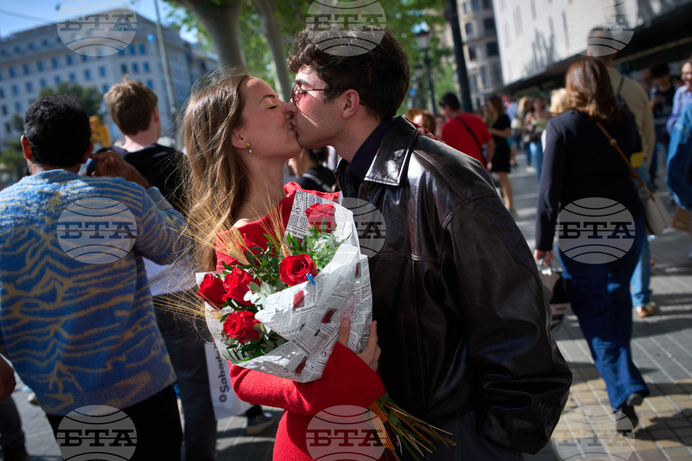 APTOPIX Spain Saint Jordi