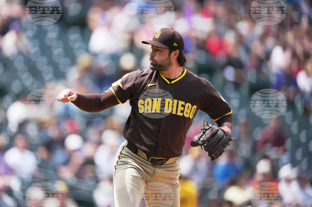 Padres Rockies Baseball