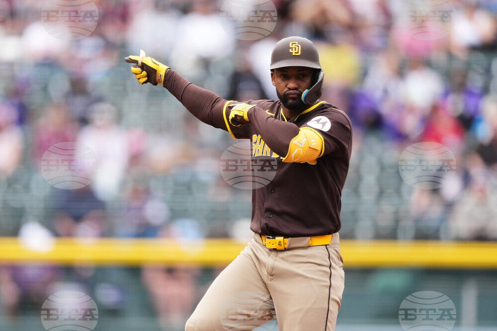 Padres Rockies Baseball