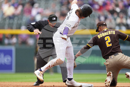 Padres Rockies Baseball