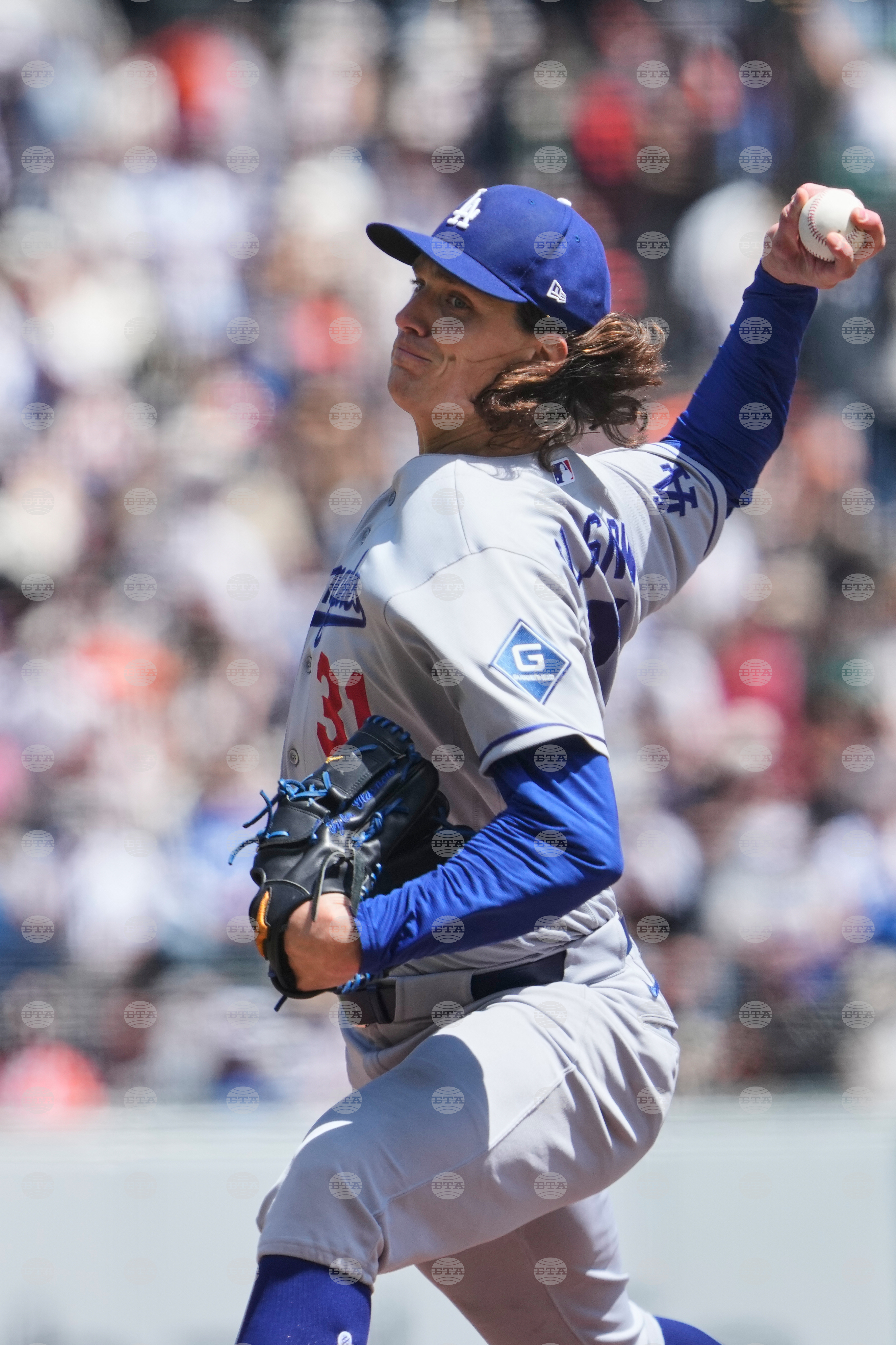 Dodgers Giants Baseball