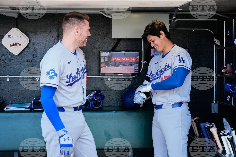 Dodgers Giants Baseball