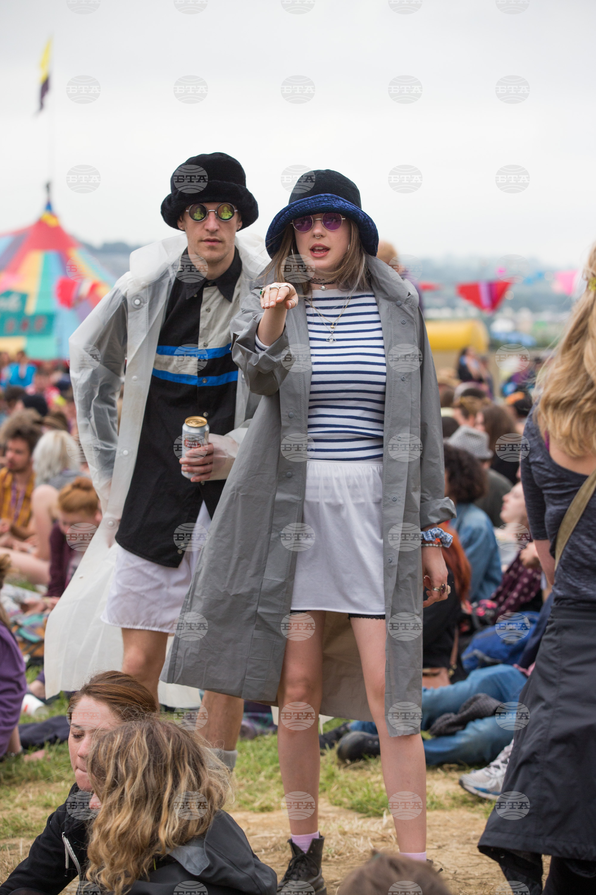 Britain Glastonbury Day 3