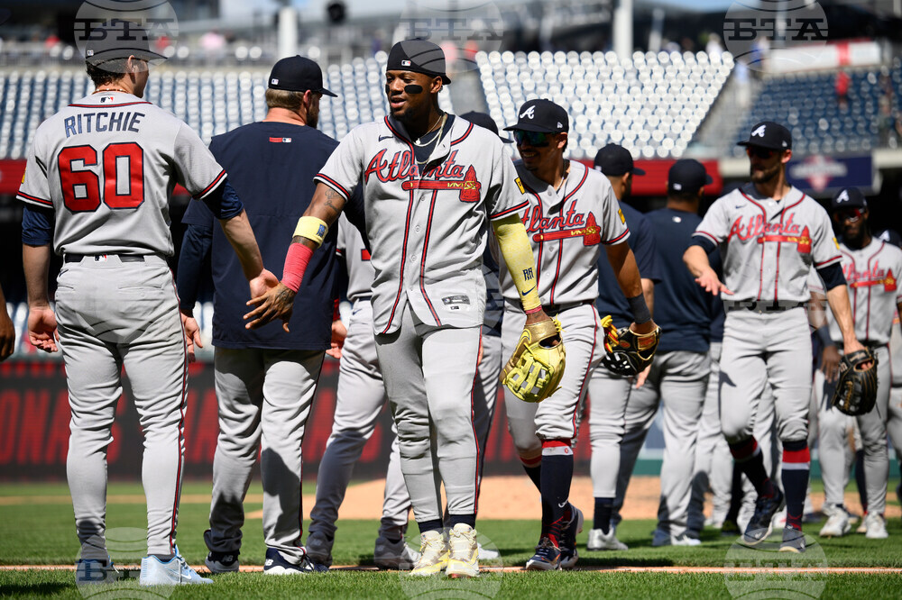 Braves Nationals Baseball