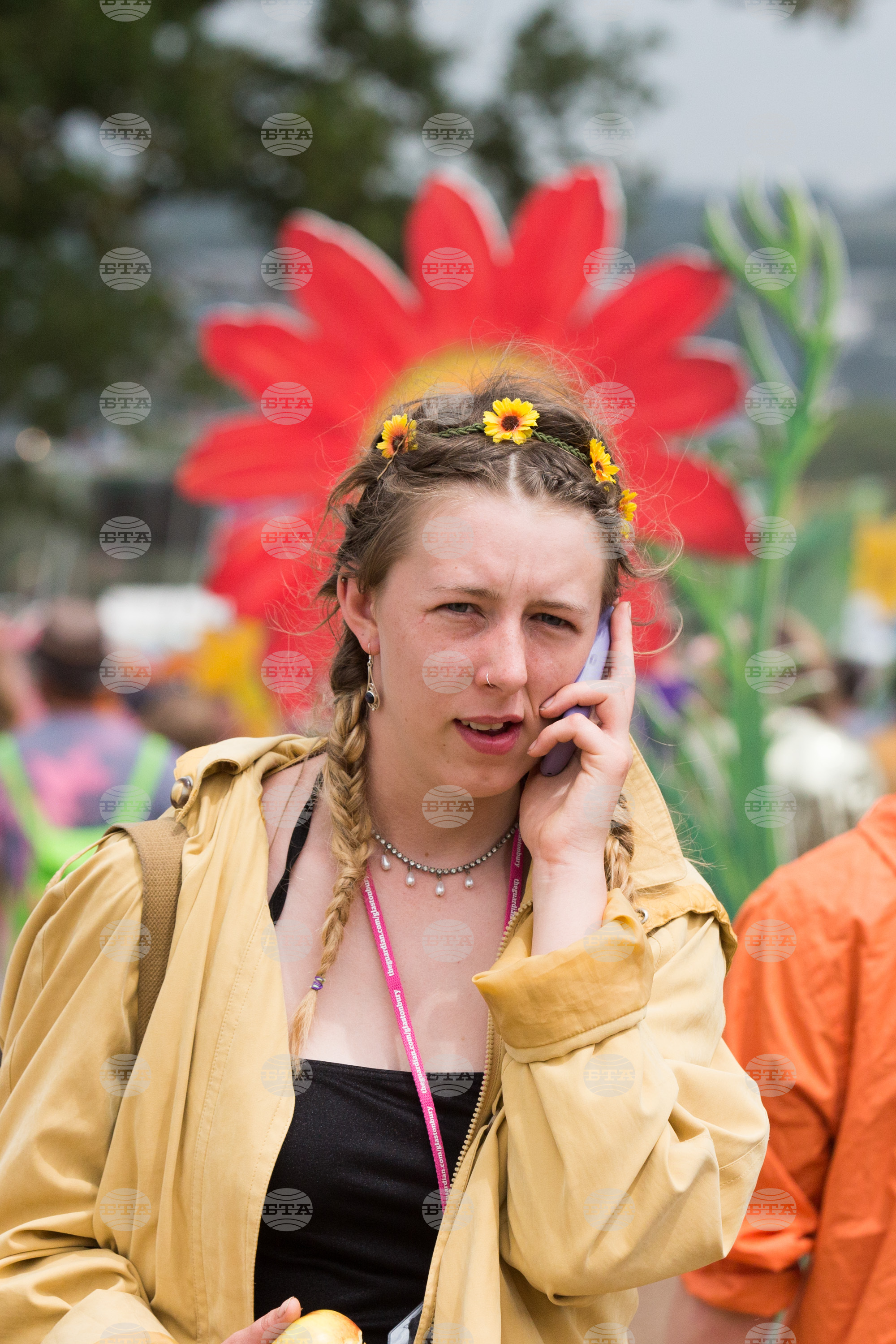 Britain Glastonbury Day 3