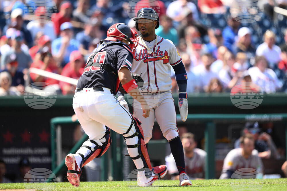 Braves Nationals Baseball