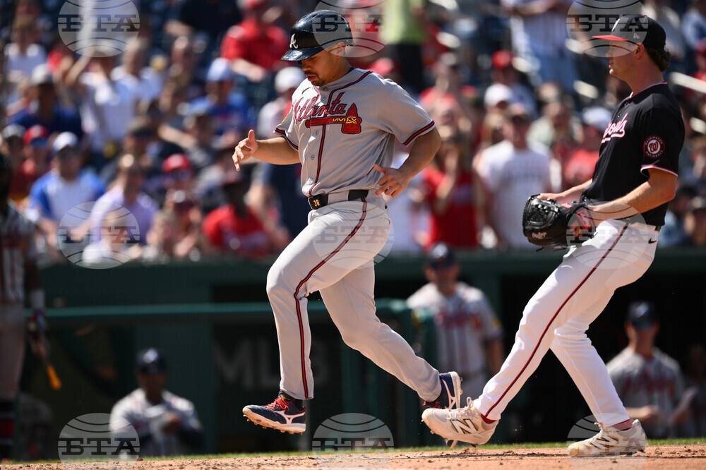Braves Nationals Baseball