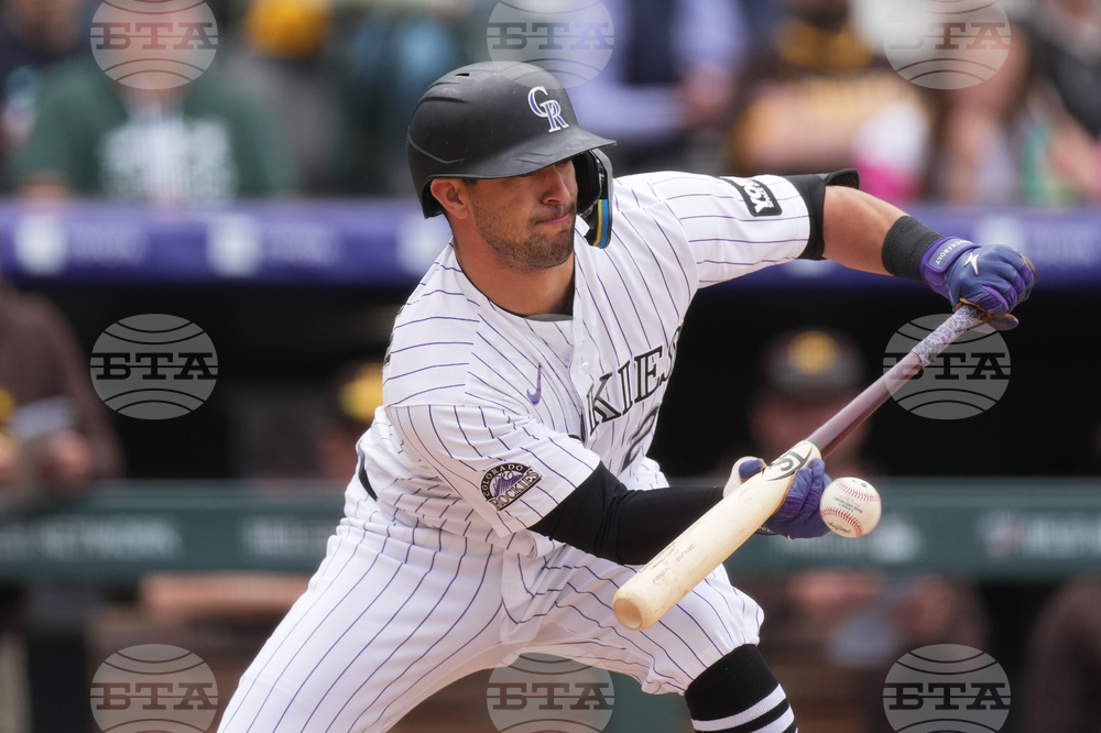 Padres Rockies Baseball