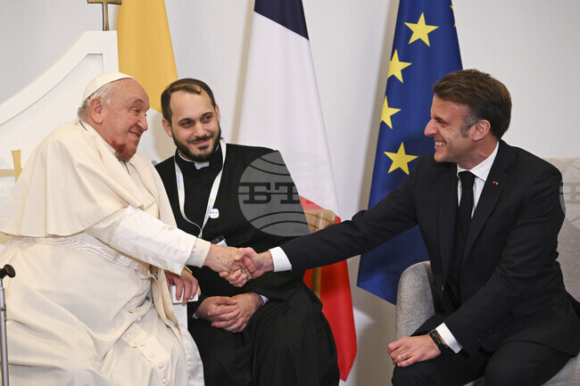 France Pope Corsica
