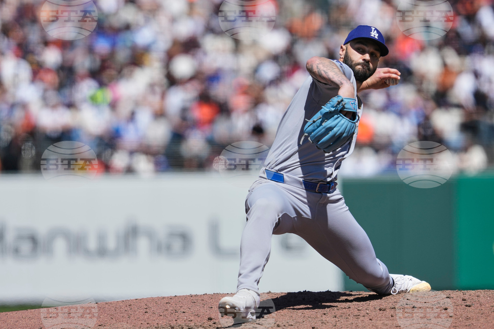 Dodgers Giants Baseball