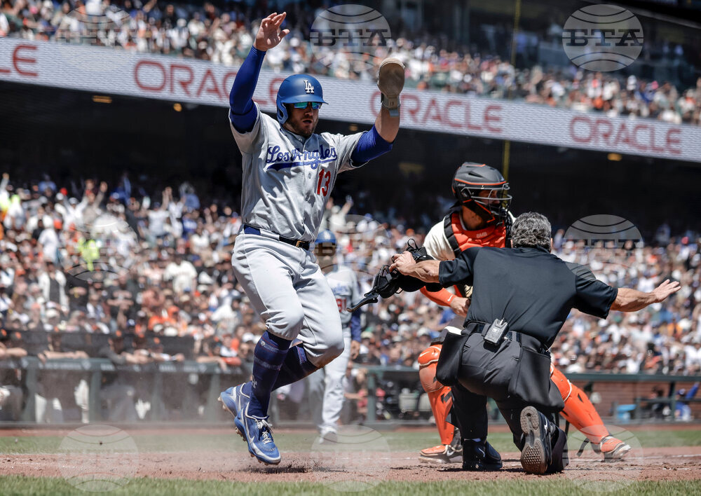 Dodgers Giants Baseball