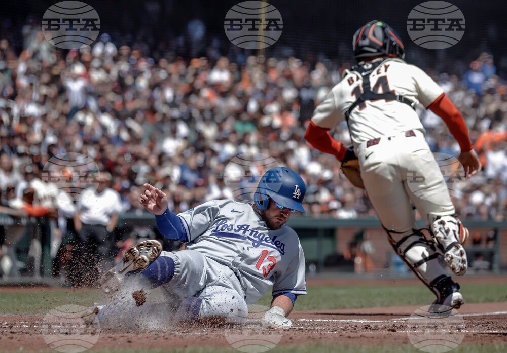 Dodgers Giants Baseball