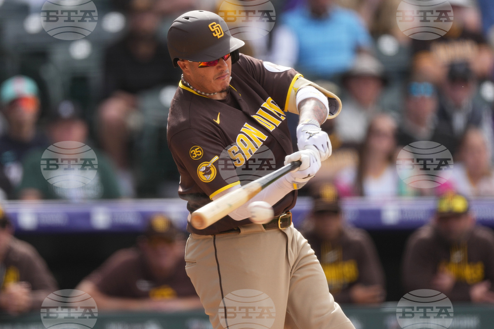 Padres Rockies Baseball