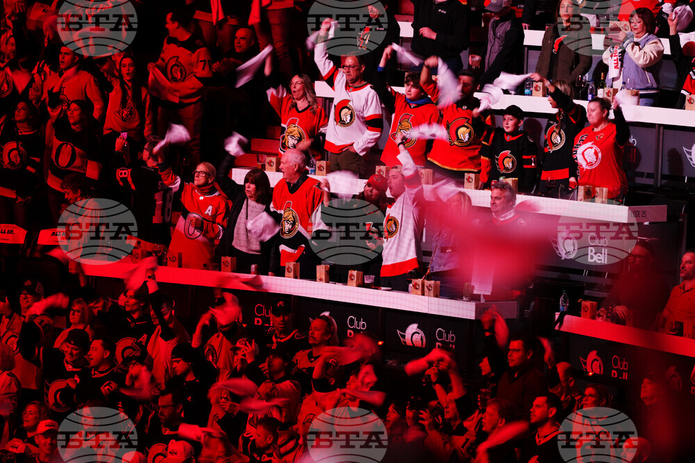 Hurricanes Senators Hockey