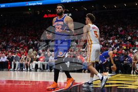Knicks Hawks Basketball