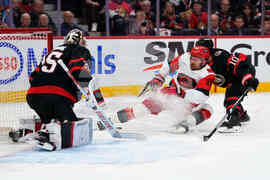 Hurricanes Senators Hockey
