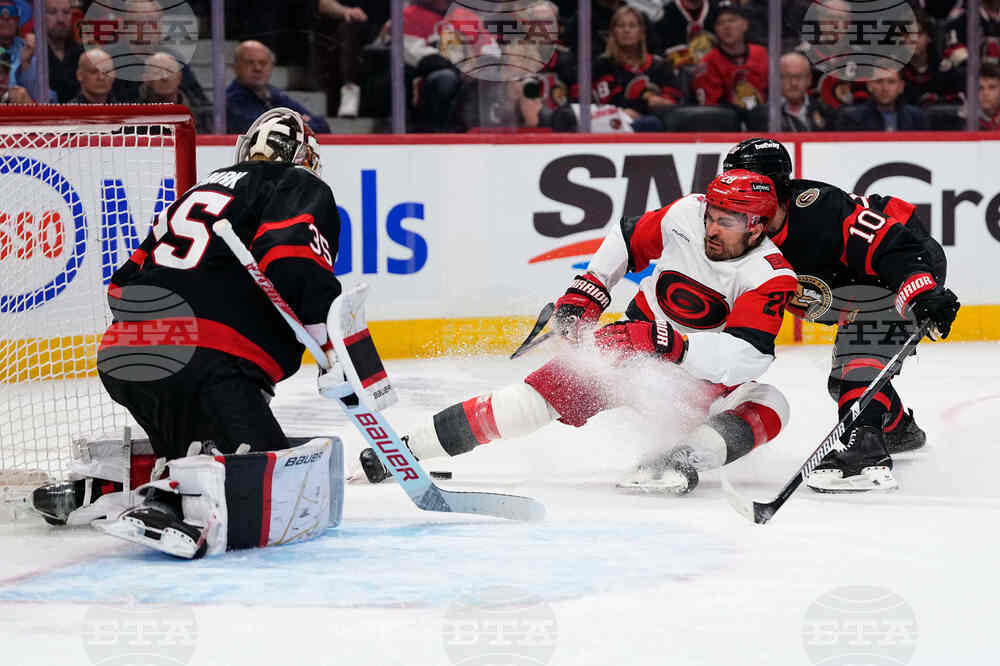 Hurricanes Senators Hockey