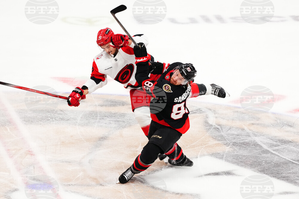 Hurricanes Senators Hockey