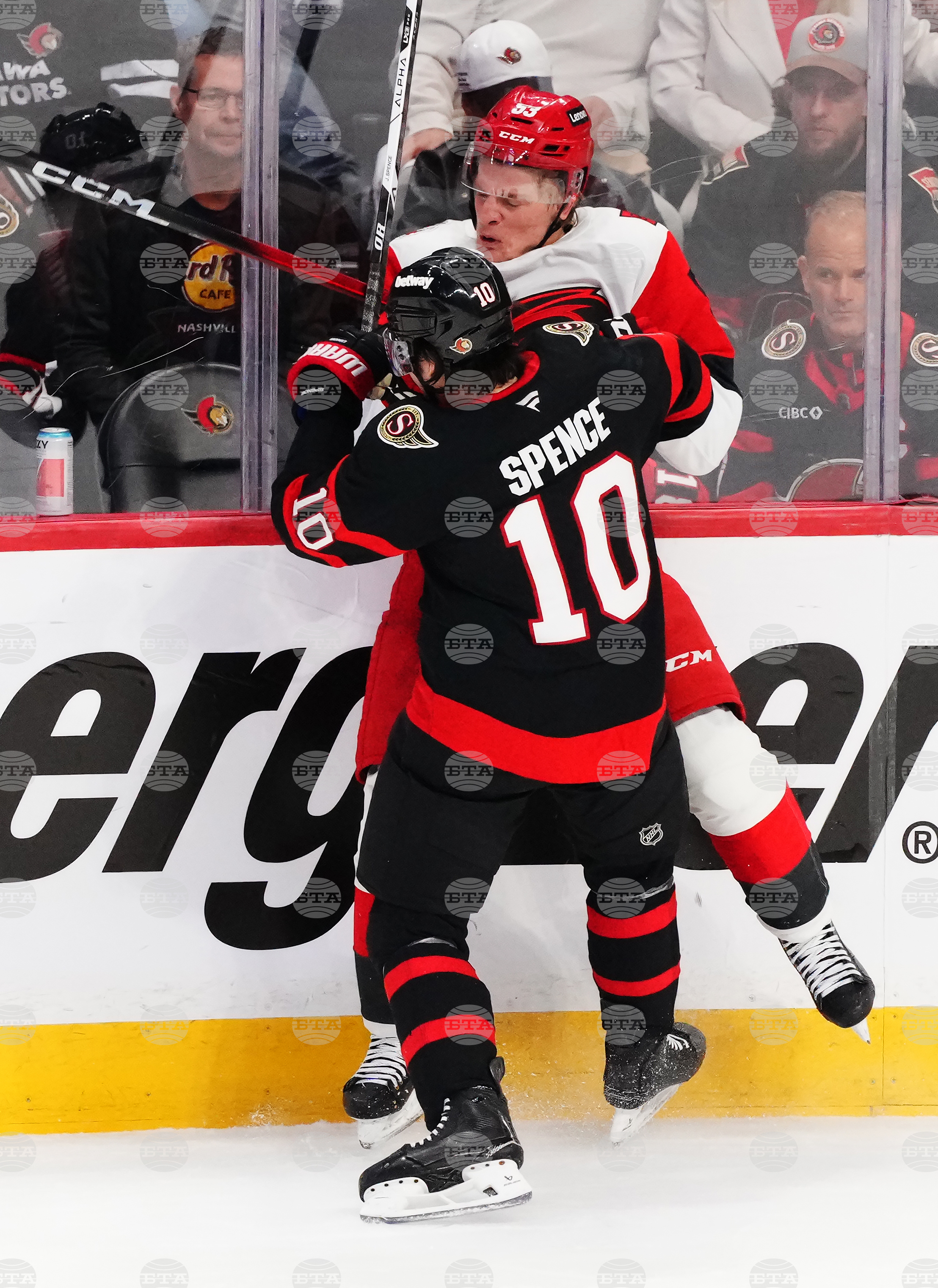 Hurricanes Senators Hockey