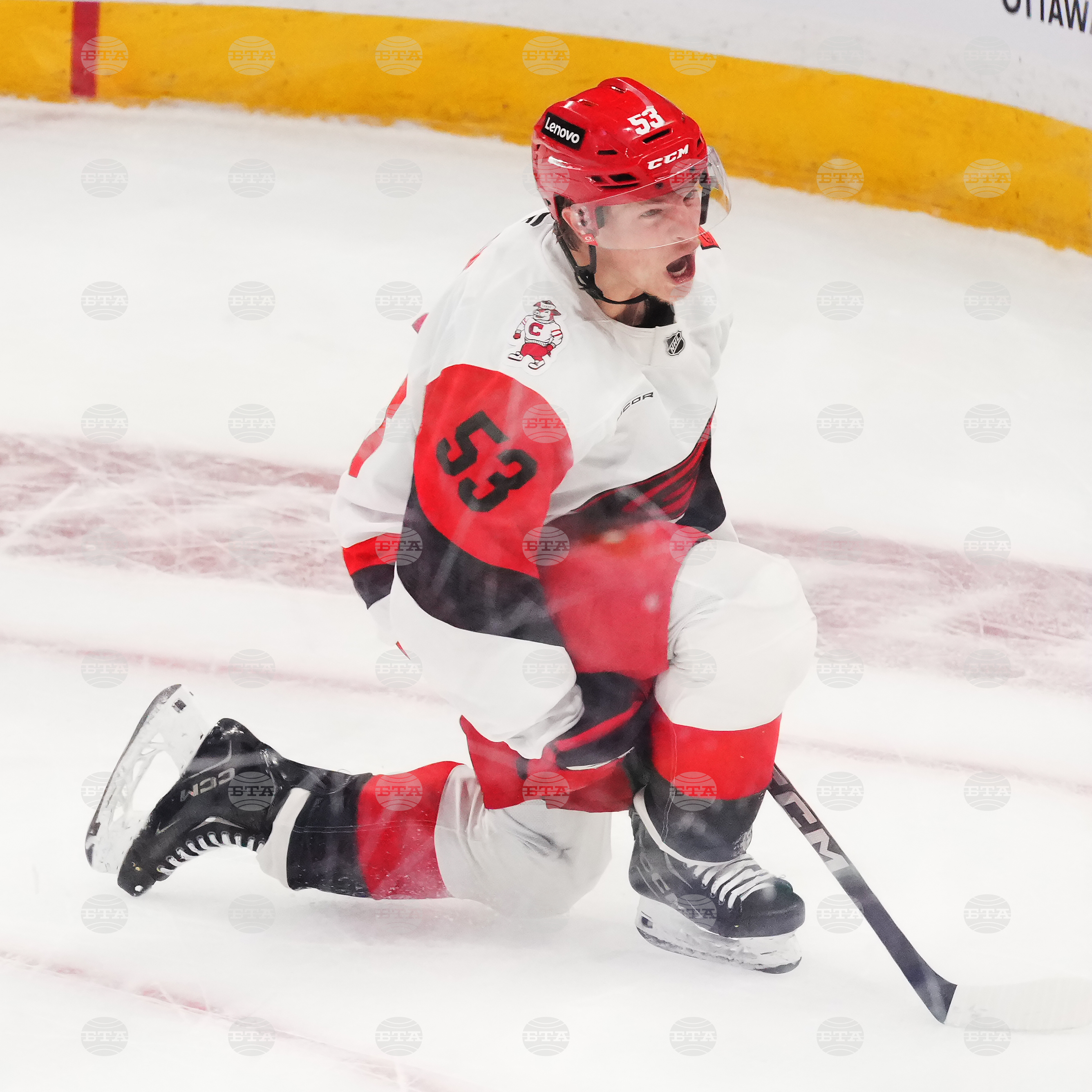 Hurricanes Senators Hockey