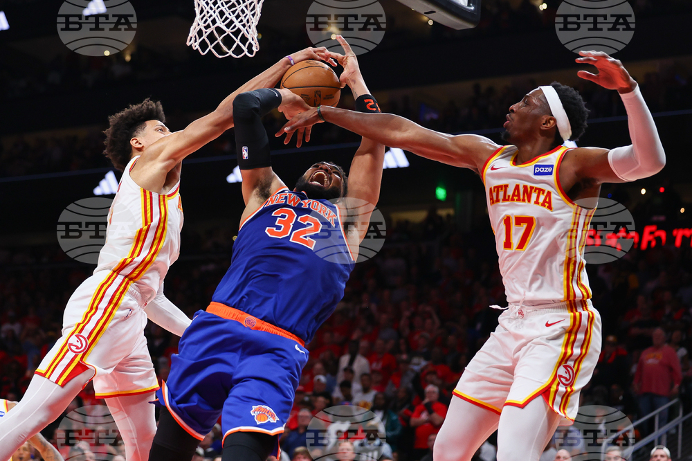 Knicks Hawks Basketball