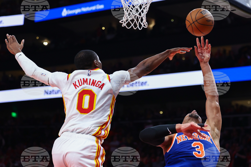 Knicks Hawks Basketball