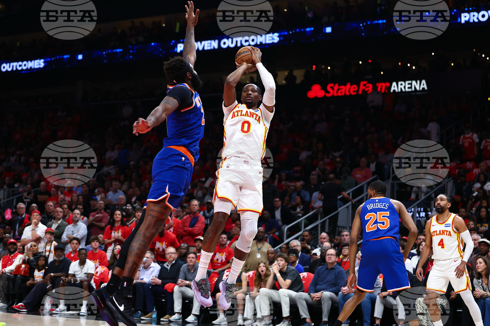 Knicks Hawks Basketball