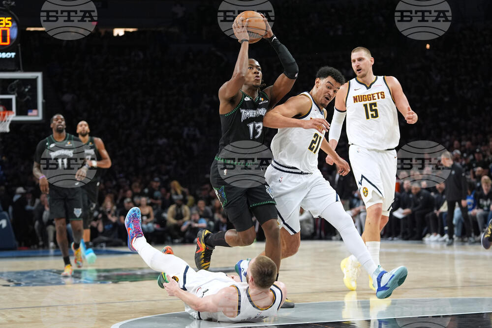 Nuggets Timberwolves Basketball