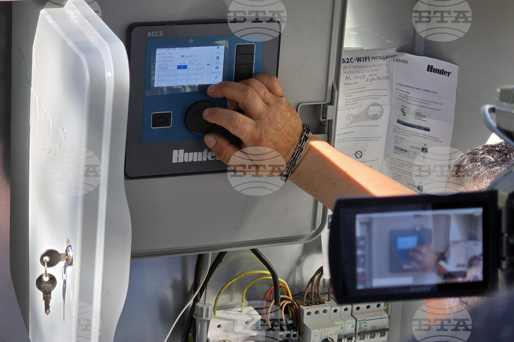 Видин - Крайдунавски парк - поливна система