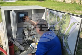 Видин - Крайдунавски парк - поливна система