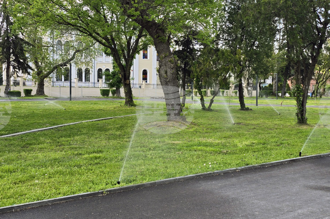 Крайдунавският парк във Видин разполага с нова модерна поливна система