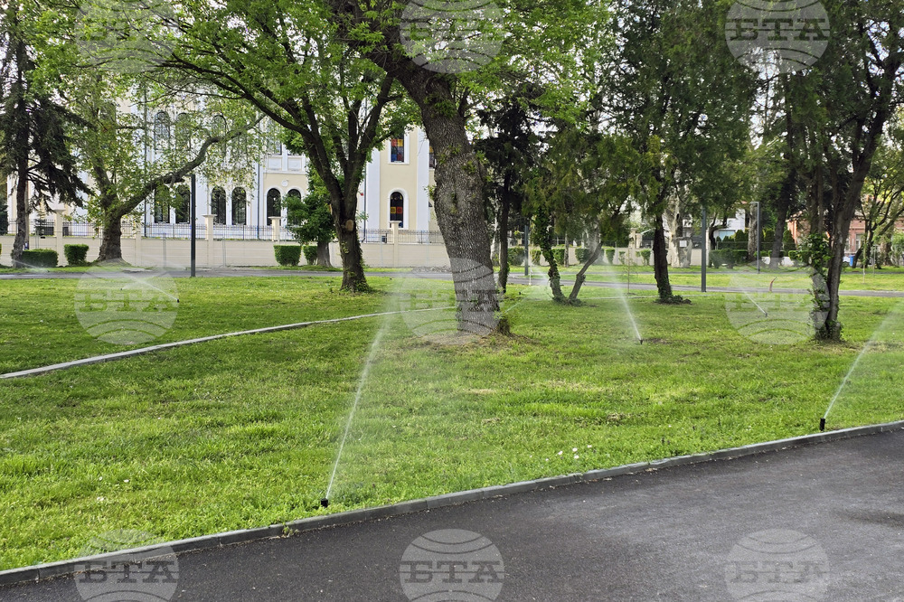 Видин - Крайдунавски парк - поливна система