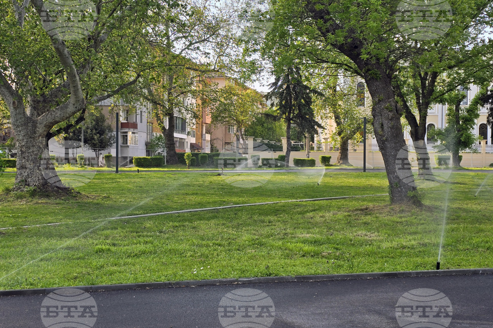 Видин - Крайдунавски парк - поливна система