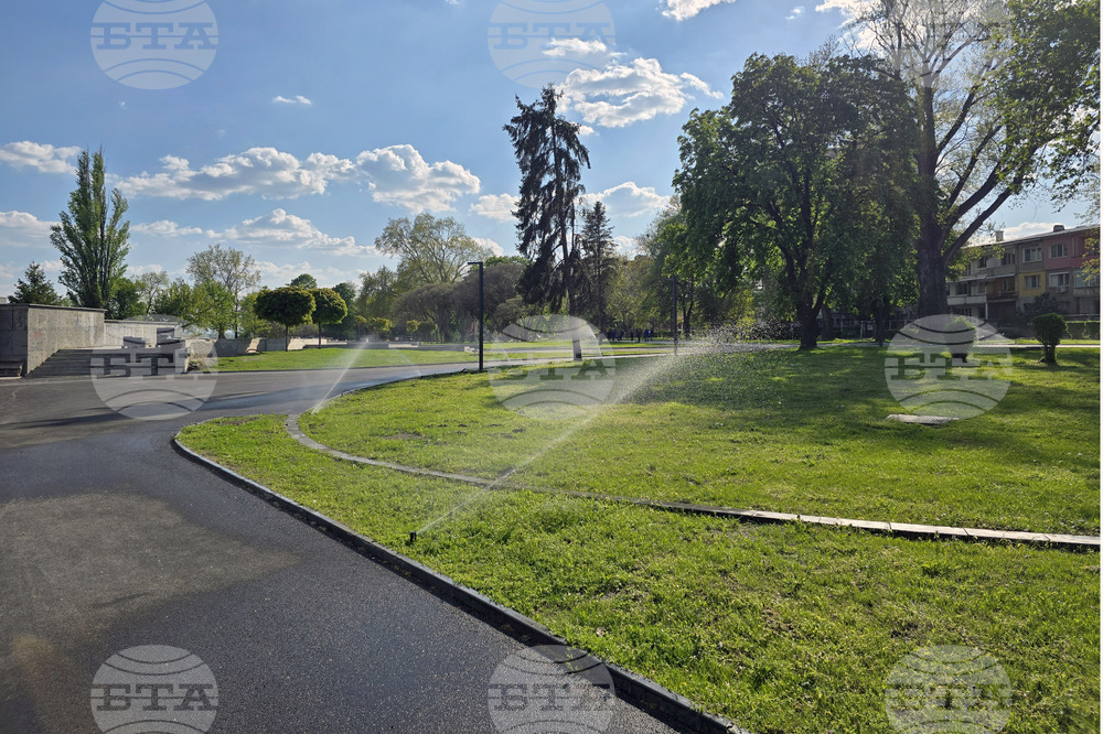 Видин - Крайдунавски парк - поливна система