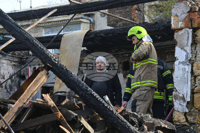 През нощта руснаците масирано атакуваха Одеска област с дронове; двама души са пострадали, съобщи областният управител