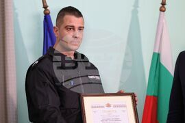 Бургас - Добромир Гюлев - Ивелин Арабаджиев - благодарствена грамота