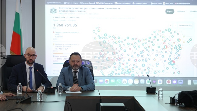 Усвоени изцяло и достигнали до общините у нас са 68 процента от средствата по Инвестиционната програма за общински проекти, каза министър Клисурски