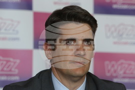 Летище София - пресконференция - първи полет - Хесус Кабайеро