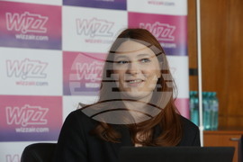 Летище София - пресконференция - първи полет - Тамара Никифоров