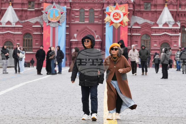 Russia Victory Day Preparations