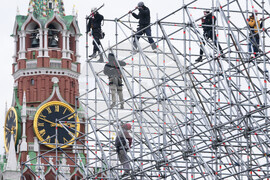 Russia Victory Day Preparations