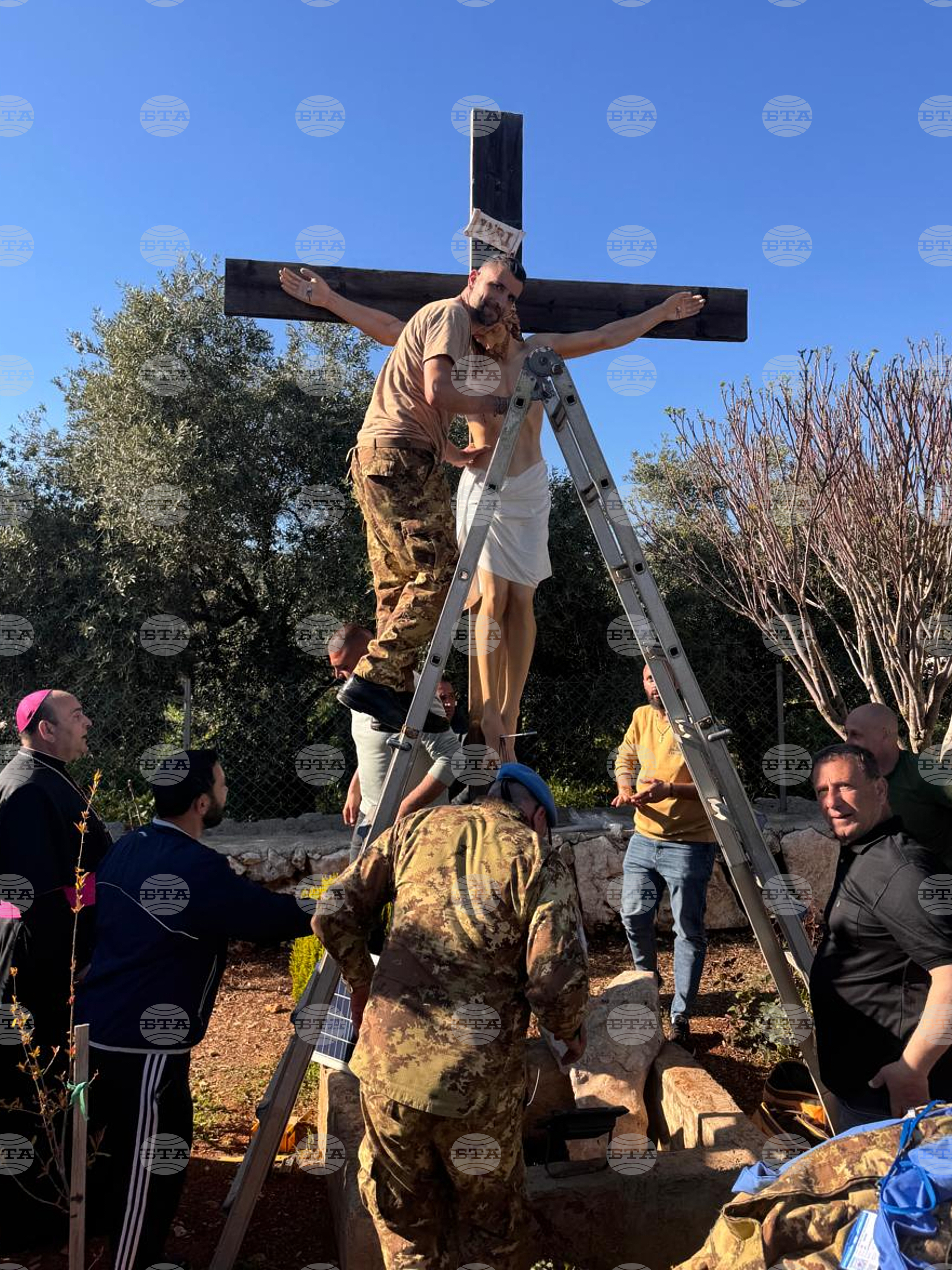 Lebanon Israel Crucifix