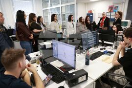 Българска телеграфна агенция - Атински национален университет - студенти - посещение