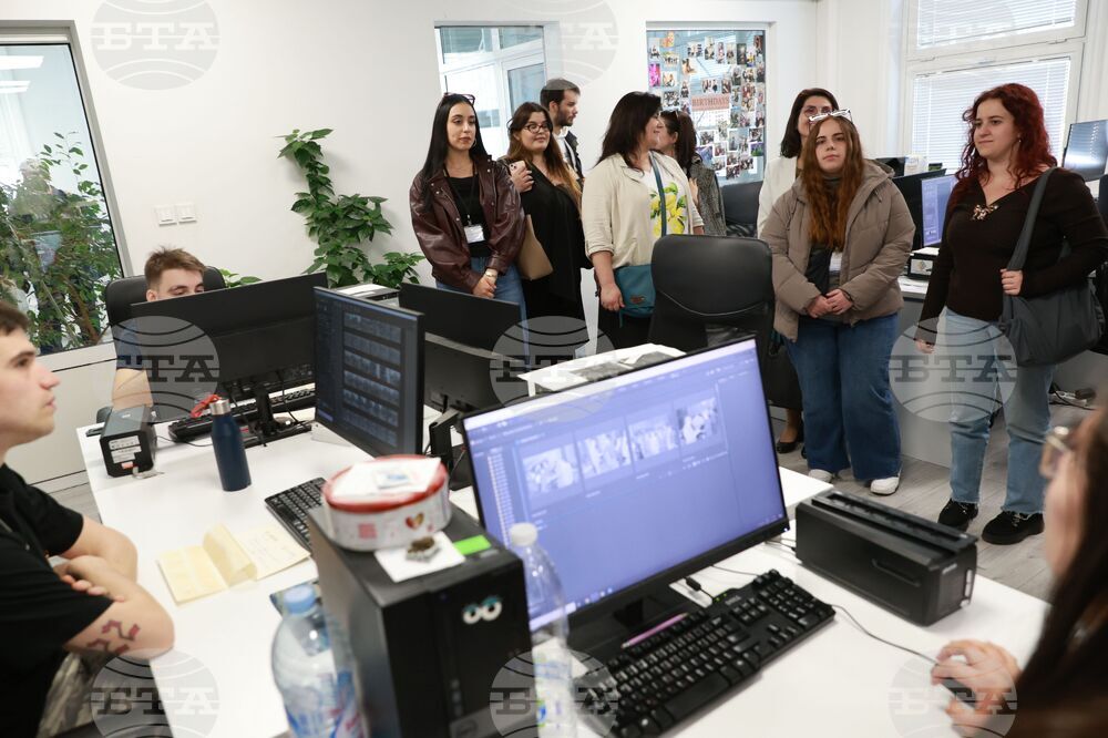 Българска телеграфна агенция - Атински национален университет - студенти - посещение