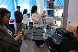 Българска телеграфна агенция - Атински национален университет - студенти - посещение