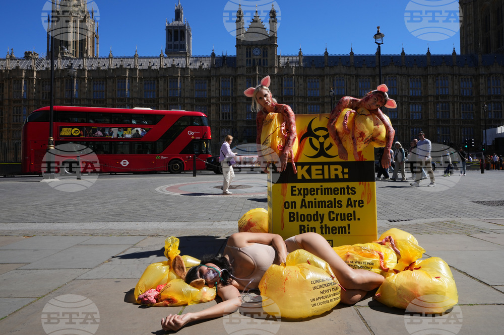 APTOPIX Britain Protest