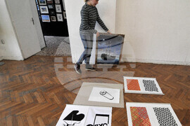 Бургас - музикално училище - годишна изложба