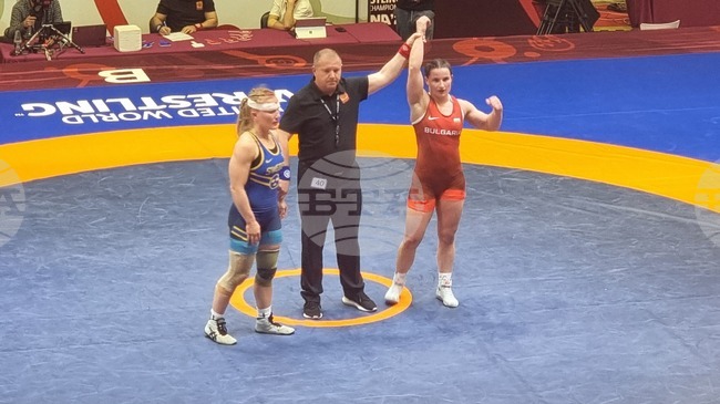 Биляна Дудова спечели бронзов медал на Европейското първенство по борба в Тирана